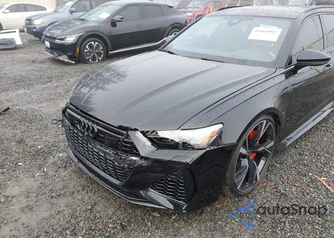 2022 Audi Rs 6 Avant Tfsi Quattro Tiptronic z USA, uszkodzony, nr VIN WUA1CBF25NN905198